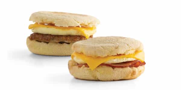 English Muffin Breakfast Sandwich