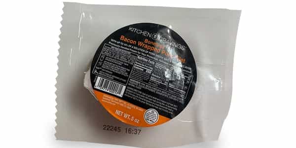 Kitchen Cravings Bacon Wrapped Pork