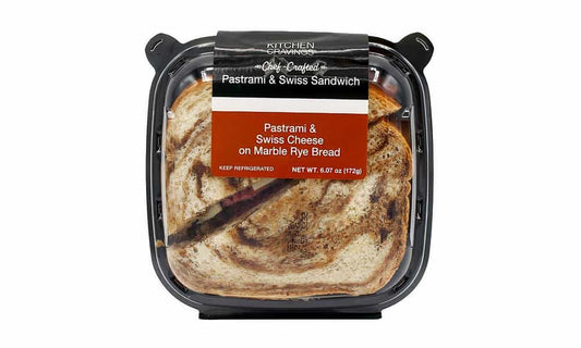 Pastrami & Swiss on Rye