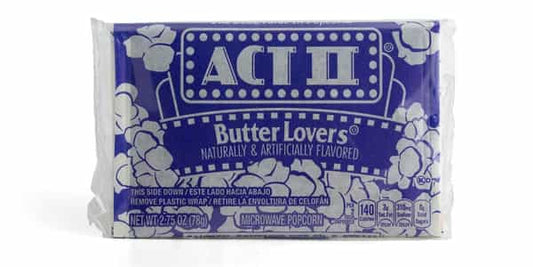 Act II Butter Lovers Popcorn